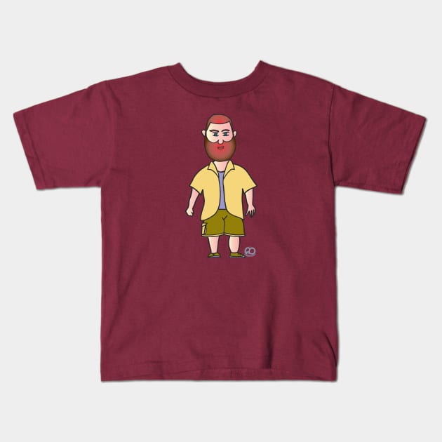 Gus body Kids T-Shirt by Corrococho